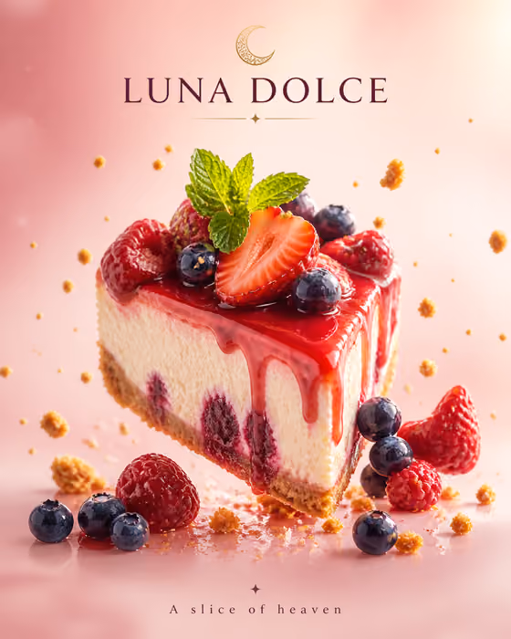 Cheesecake Poster Ad