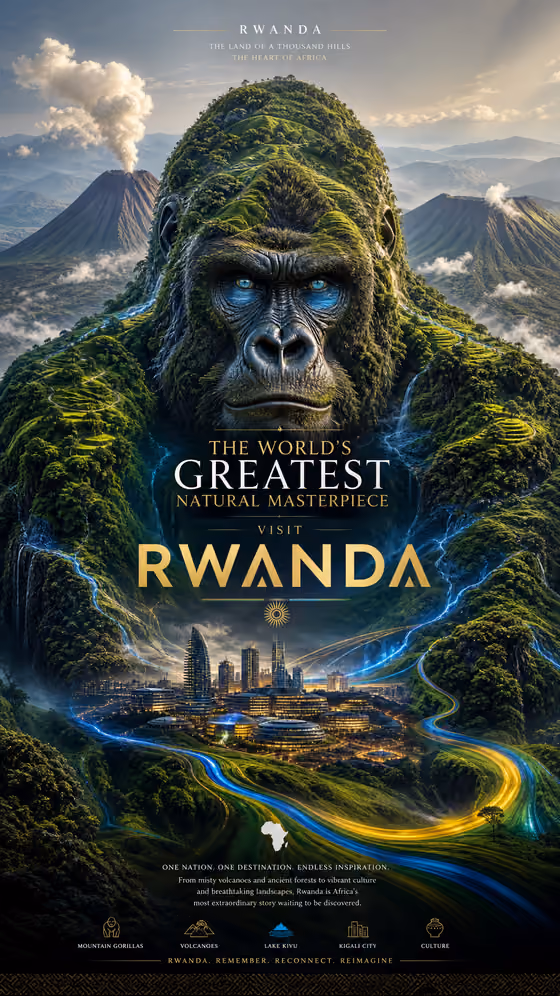 Living Landscape Tourism Poster