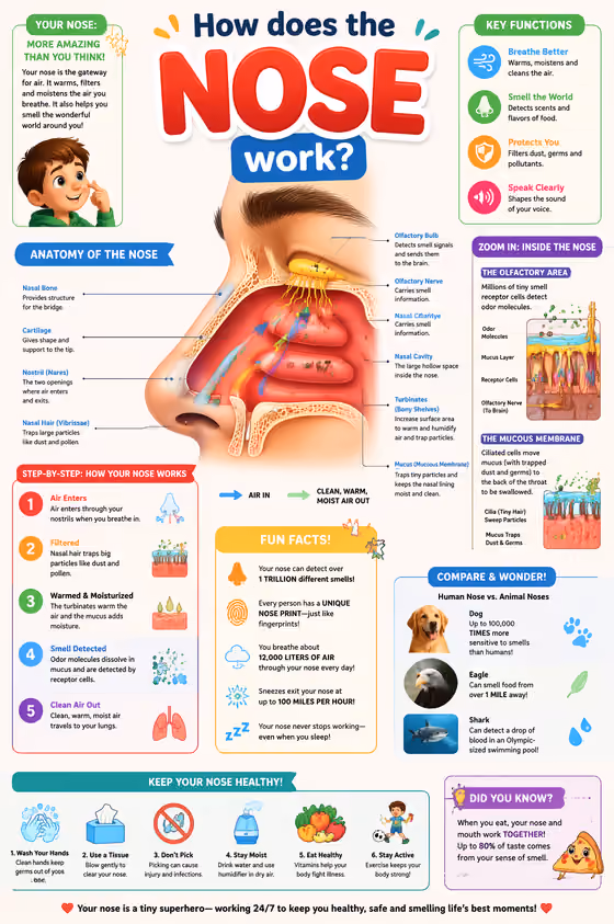 Anatomy Infographic Poster