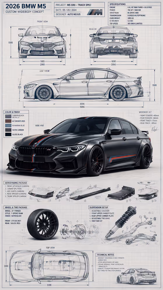 Car Blueprint Sheet