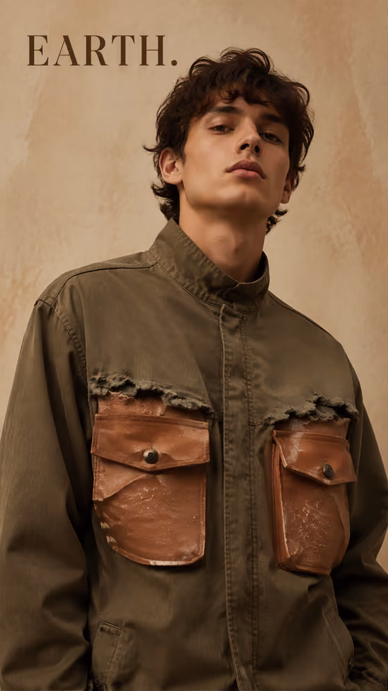 Earthen Fashion Portrait