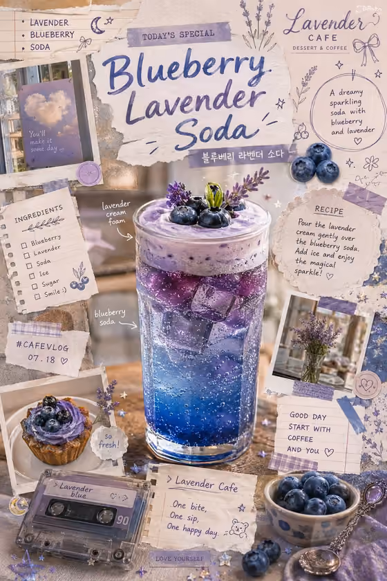 Soda Scrapbook Poster