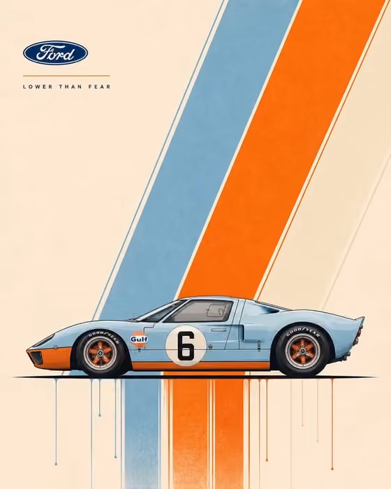 Automotive Poster Design