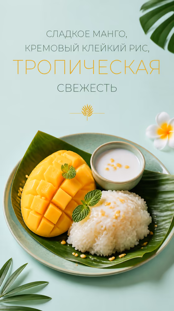 Mango Sticky Rice Poster