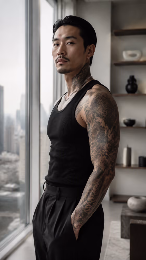 Tattoo Editorial Portrait