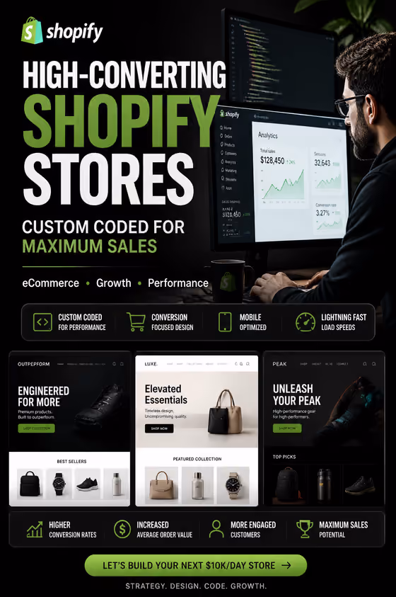 Shopify Marketing Ad