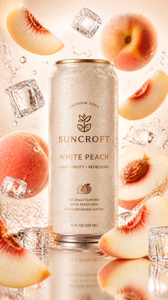Luxury Beverage Poster template result