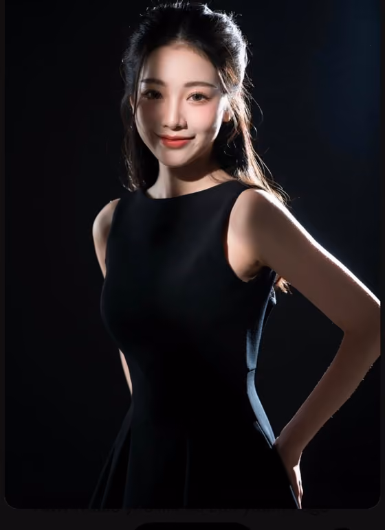 Cinematic Duo Portrait template result