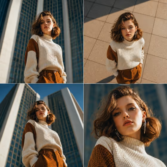 Skyscraper Fashion Portrait