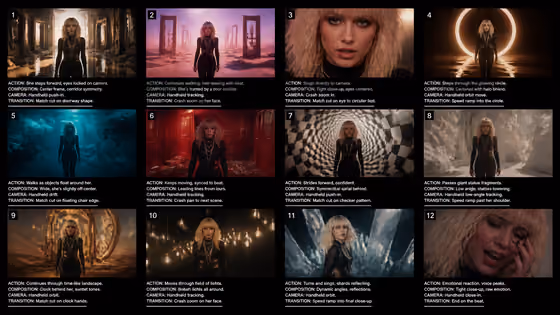Cinematic Storyboard