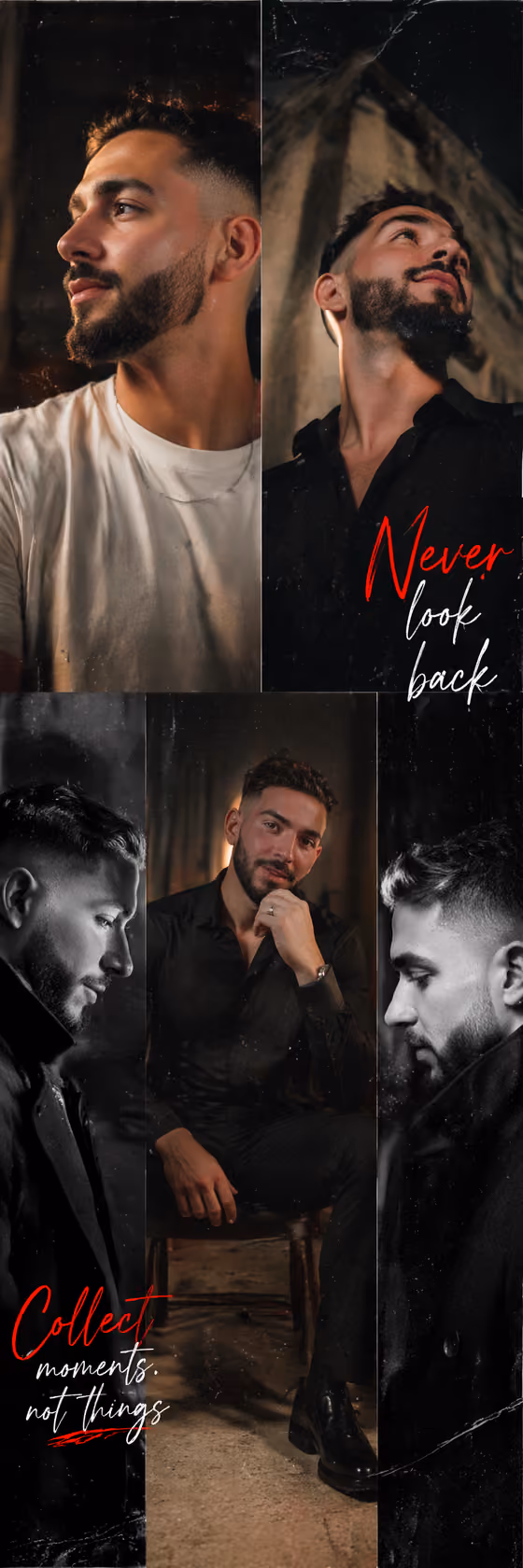 Editorial Portrait Collage
