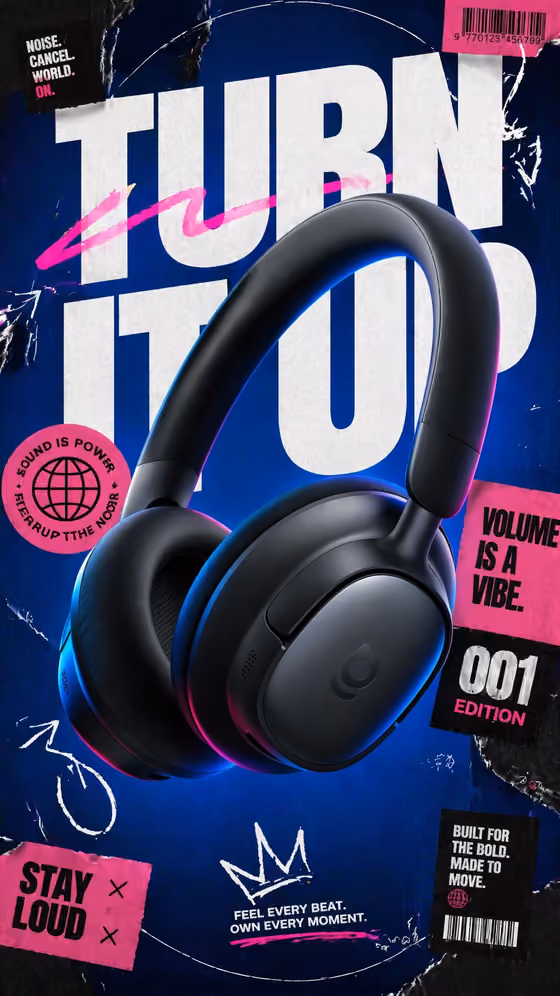 Streetwear Audio Poster