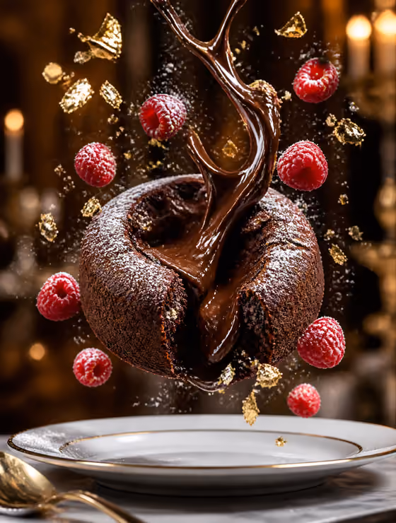 Zero-Gravity Lava Cake