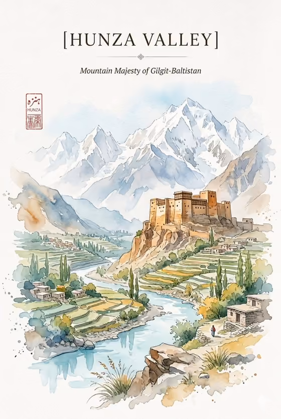 Watercolor Heritage Poster