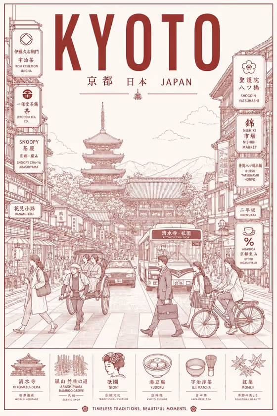 Monochrome City Poster