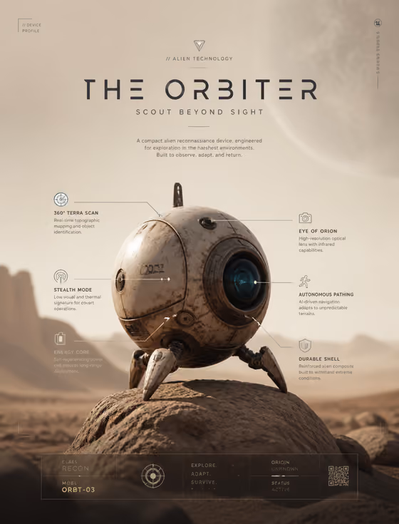 Desert Gadget Poster