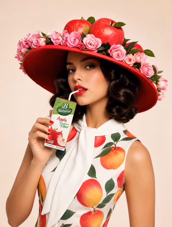 Retro Fruit Editorial