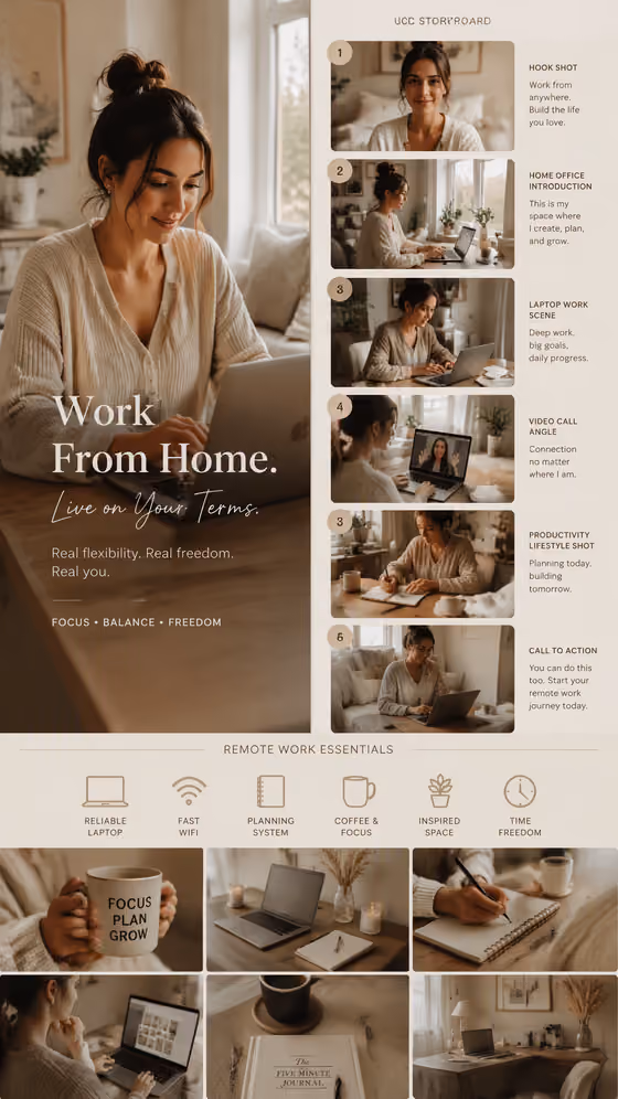 Remote Work Campaign Board