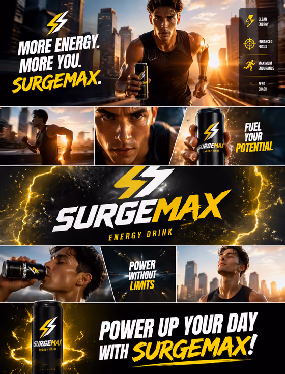 Energy Drink Launch Ad