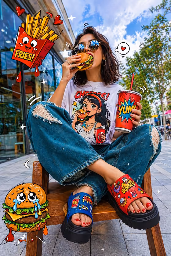 Cartoon Snack Break