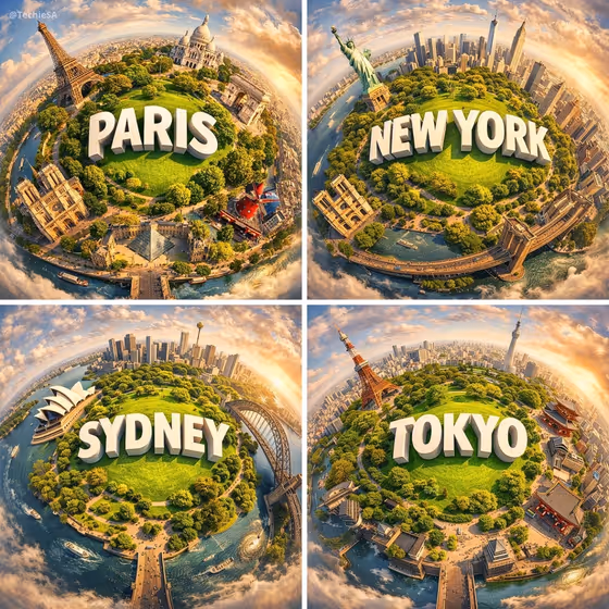 City Planet Park template result