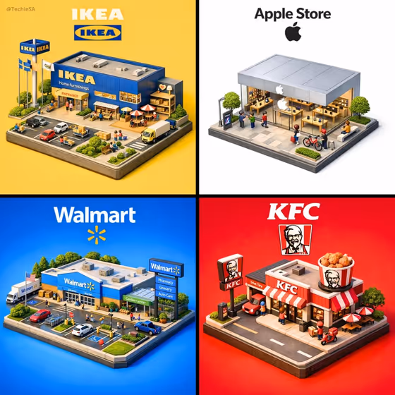 Iconic Store Diorama