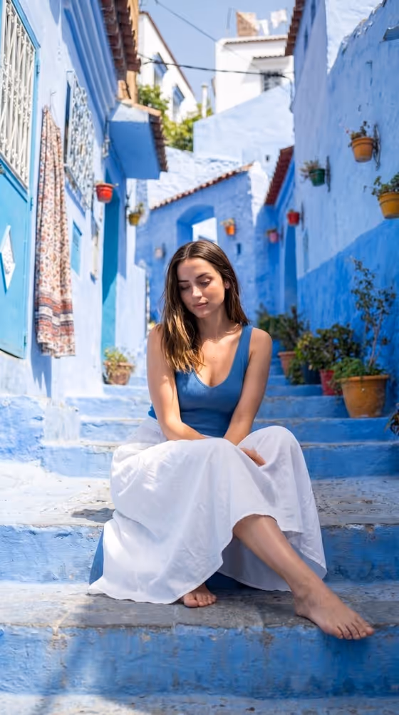 Narrow Outdoor Alley With