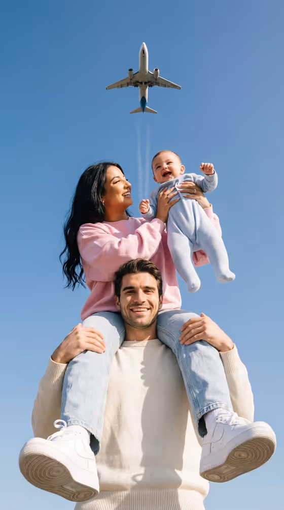 Family Sky Hero