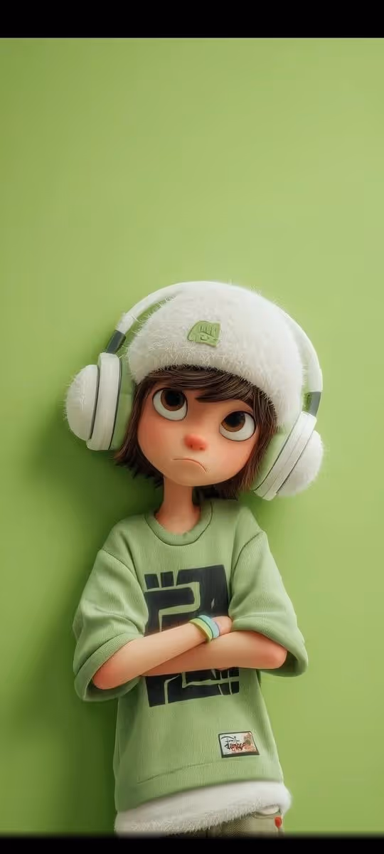 3D Cartoon Character Portrait
