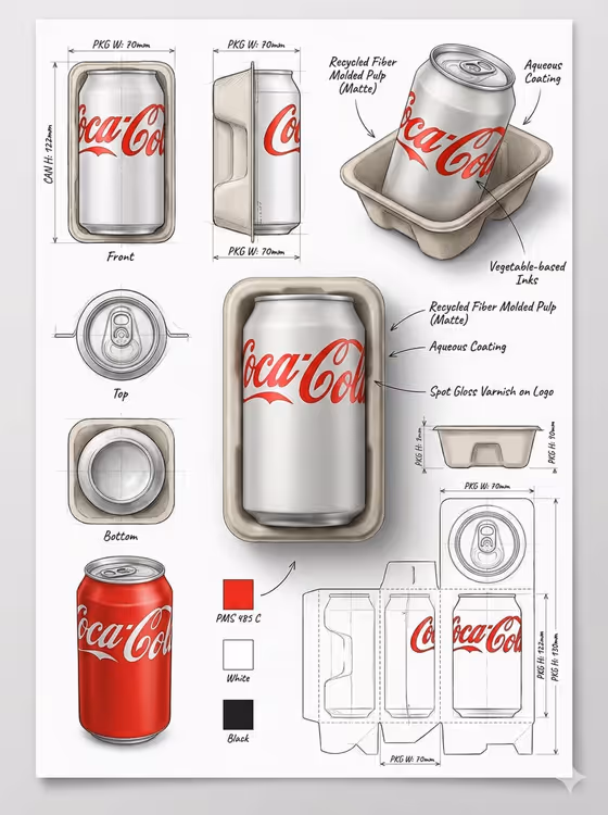 Packaging Design Sheet