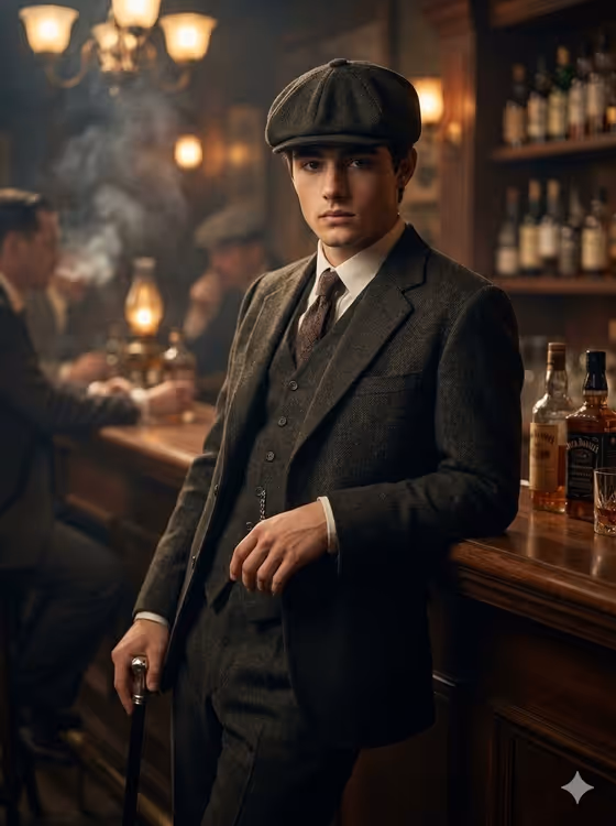 Smoky Bar Cane Portrait template result