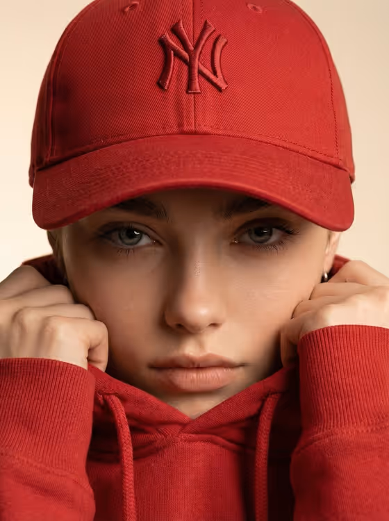 Ultra-Realistic Fashion Beauty Crop Of A Female Model
