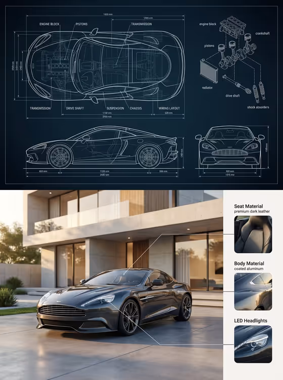 Editorial Information Design template result