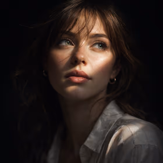 Hyper-Realistic Cinematic Create An 8k Close-Up Portrait Of template result