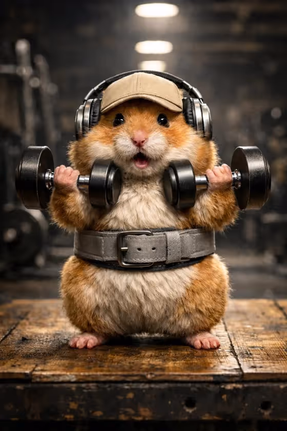 Hamster Gym Champion template result