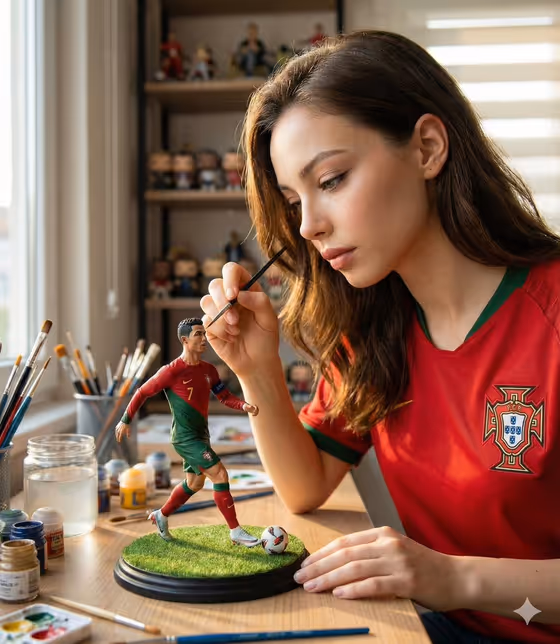 Miniature Football Painter