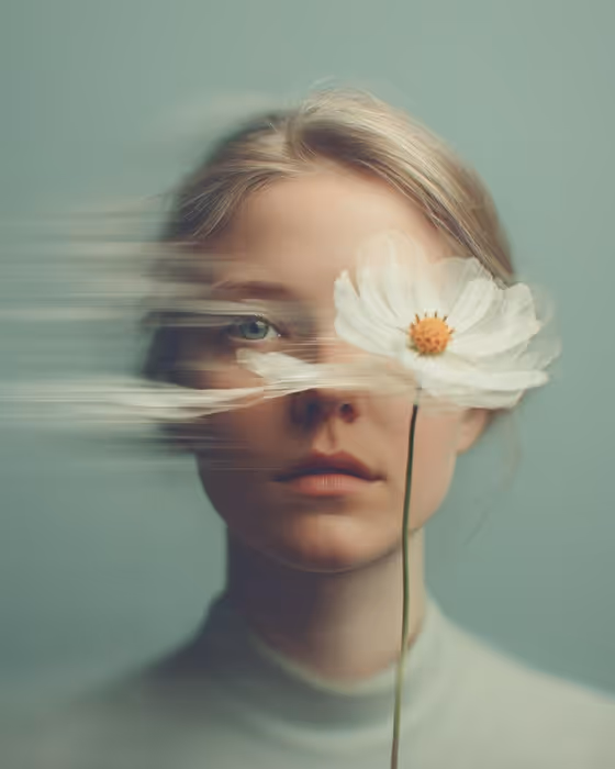Ultra-Realistic Fine-Art Portrait Of A Young Woman With template result