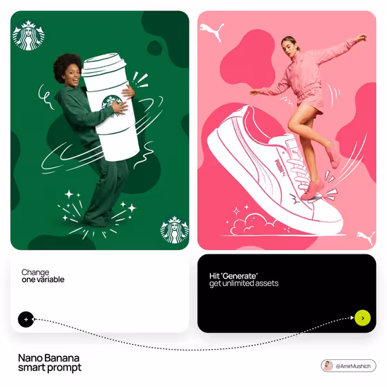 Cutout Illustration Campaign template result