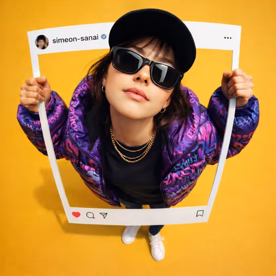 Instagram Breakout template result