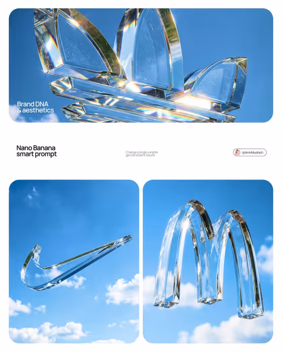 Crystal Logo in Open Sky template result