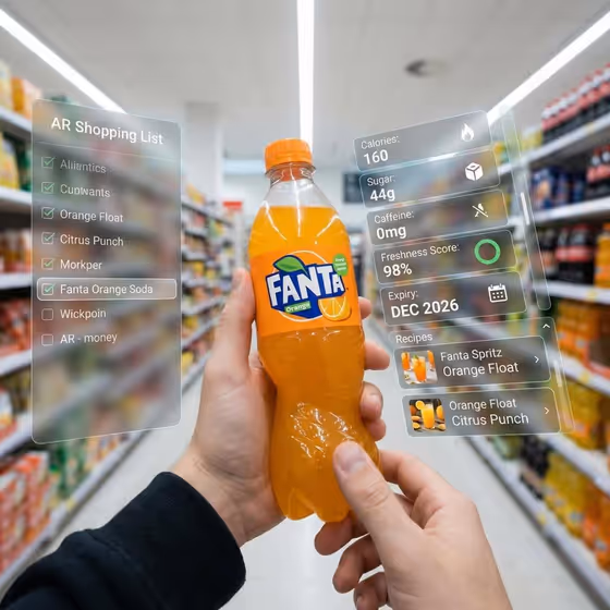 Supermarket AR Product Scan