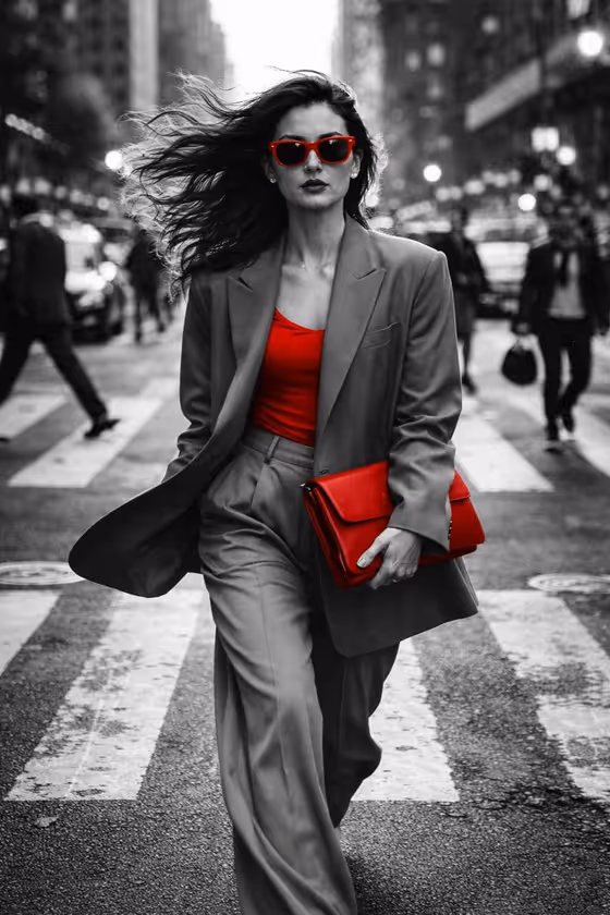 Selective Color Street template result