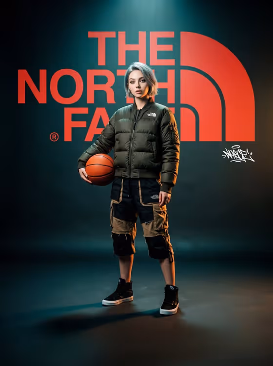 Gritty Streetwear Brand Poster template result