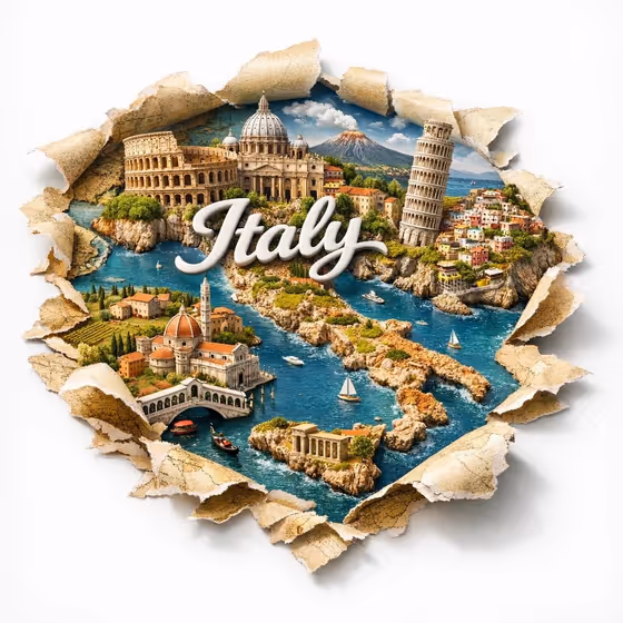 City Through the Map template result