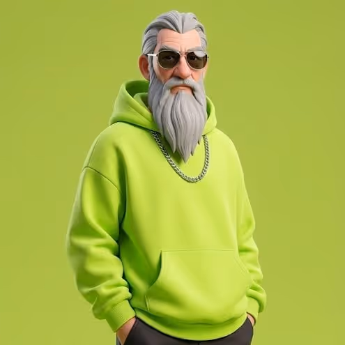 Reference-Matched Street Character template result