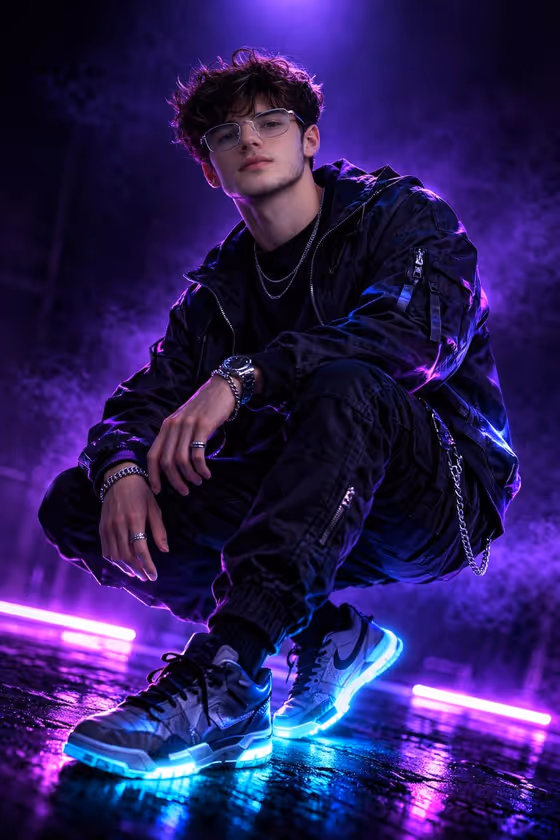 Fashion Photography, Professional Man Model, Shot With Canon