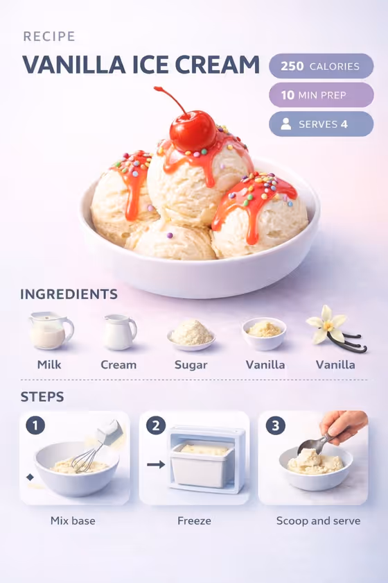 Ice Cream Recipe Guide