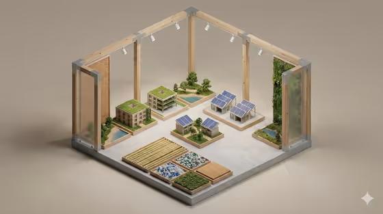 Minimal Interior Scene Diorama template result