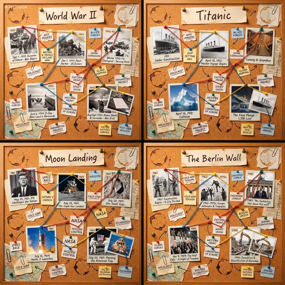 1080x1080 Cork-Board Layout Telling