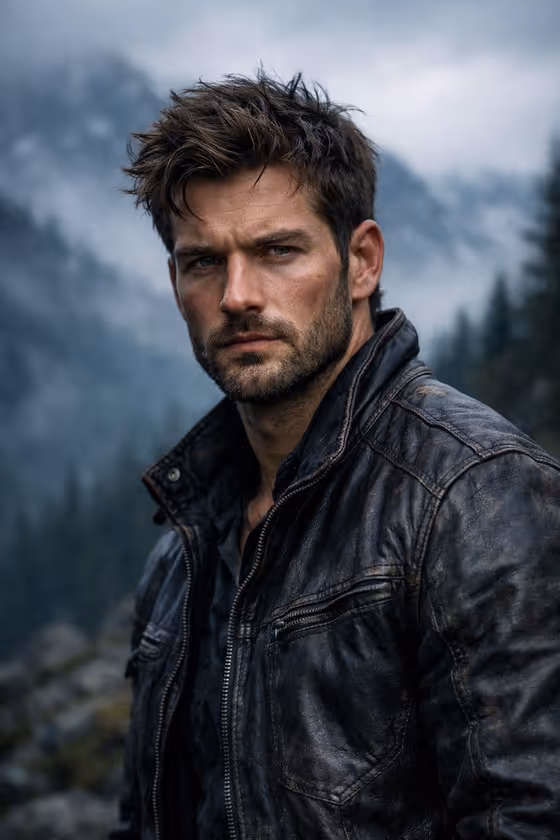 Rugged Mountain Portrait